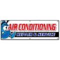 Signmission AC REPAIR & SERVICE BANNER SIGN hvac air conditioning estimates finance B-72 Ac Repair & Service